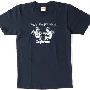 Supreme Ftp Tee Navy